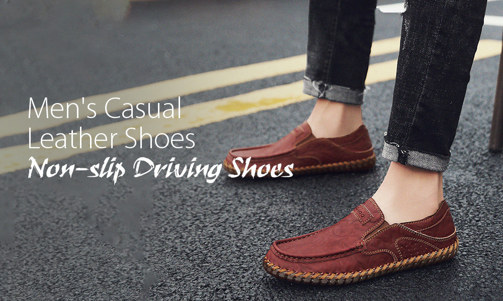 Spring and Autumn Large Size Men's Soft Leather Casual Shoes Spring and Autumn Large Size Men's Soft Leather Casual Shoes