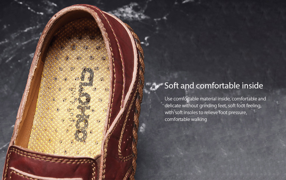 Spring and Autumn Large Size Men's Soft Leather Casual Shoes Soft and comfortable inside Spring and Autumn Large Size Men's Soft Leather Casual Shoes Soft and comfortable inside