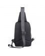 Oxford Casual Sport USB Charging Port Sling Bag Chest Bag Crossbody Bag For Men