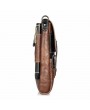 Vintage Multi-functional 6 Inch Phone Bag Waist Bag Multi-pocket Crossbody Bag For Men