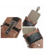 Vintage Multi-functional 6 Inch Phone Bag Waist Bag Multi-pocket Crossbody Bag For Men