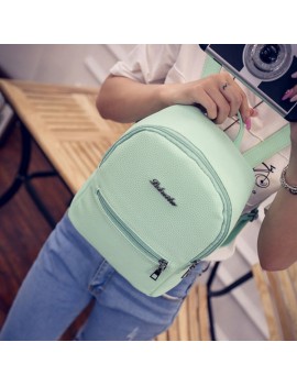 Candy Color School Bag Small Backpack Shoulder Bags For Girls
