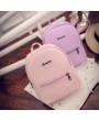 Candy Color School Bag Small Backpack Shoulder Bags For Girls
