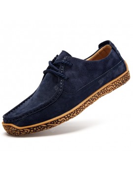 Men's Casual Leather Shoes Spring and Autumn Men's Breathable Leather Shoes Men's Fashion Shoes