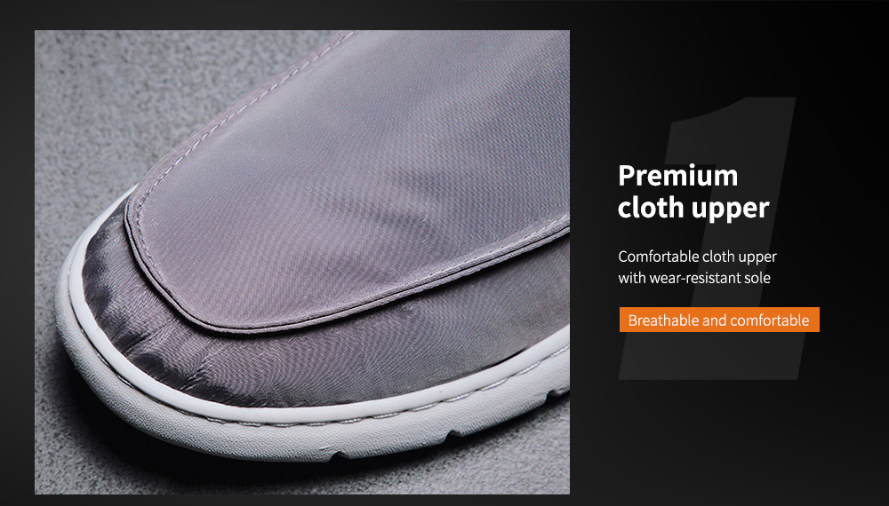 Men Flat Lazy Shoes Premium cloth upper